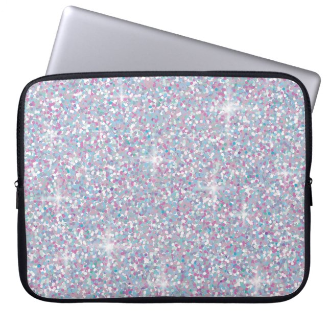 Vita mardescent glitter laptop sleeve (Framsidan)