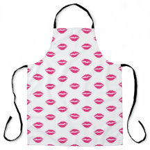 VITA MED ROSA LÄPPAR