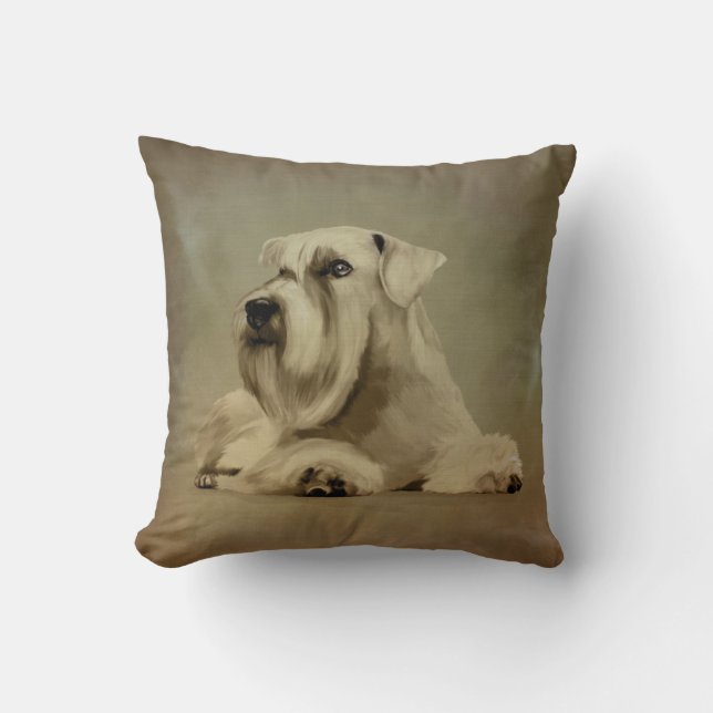 Vita Ministern Schnauzer Kudde (Framsida)