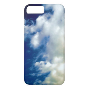 Vita moln & Blå himmel iPhone 7 Fodral