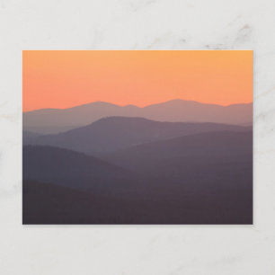 Vita Mountain National Forest Sunset Vykort