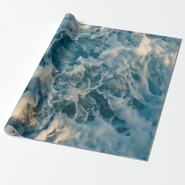 VITA NEDLÄGGNINGAR PÅ BLÅ HIMMEL PRESENTPAPPER (Utrullad)