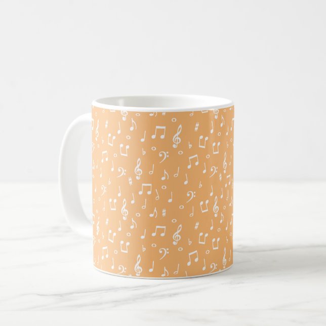 vita noter  kaffemugg (Framsida vänster)