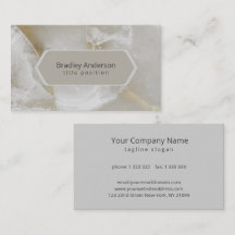 Vita och Grått Marble med Guld