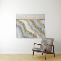 Vita och Guld flytande Moonstone-Personlig