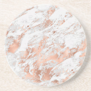 Vita och Ro Guld Marble 3 Underlägg