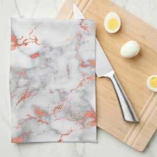 Vita och Ro Guld Marble 7 Kökshandduk