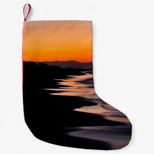 VITA OCH SVARTA ABSTRAKTER LITEN JULSTRUMPA