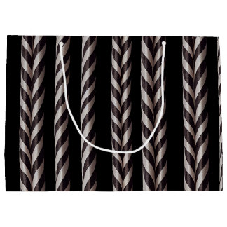 Vita och svarta Candy cane Gothmas gift Bag