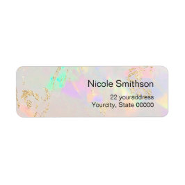 vita optiska etiketter returadress etikett