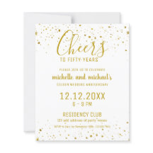 Vita ostar i Guld till 50 års gyllene årsdag