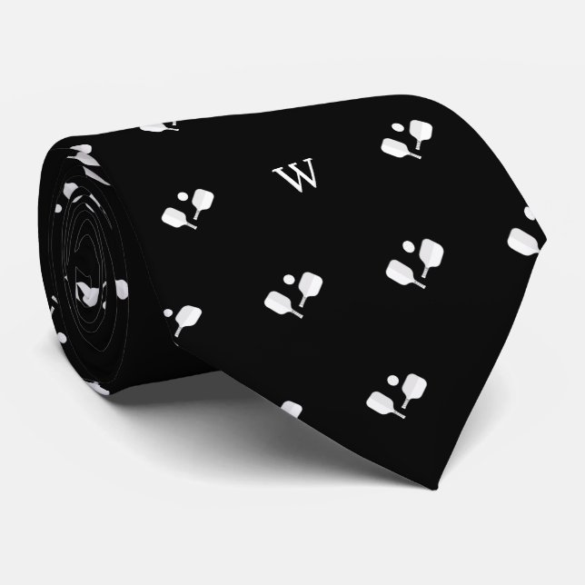 Vita Pickleball Paddles Monogram Initial Black Slips (Rullad)