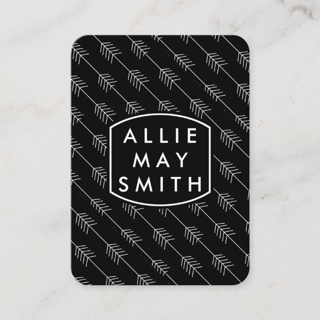 Vita pilar visitkort (Framsida)