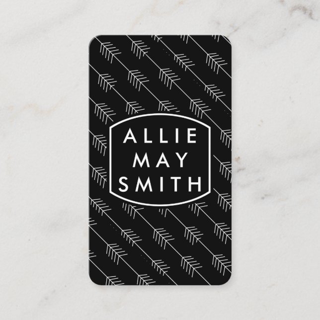 Vita pilar visitkort (Framsida)