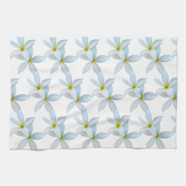 Vita plumeria Blooms Kökshandduk