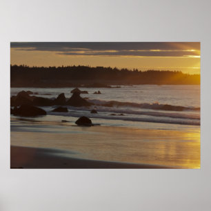 Vita Point Sommarsoluppgång, bra konst Poster