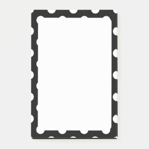 Vita Poka-prickar Post-It®-lappar, Post-it Block