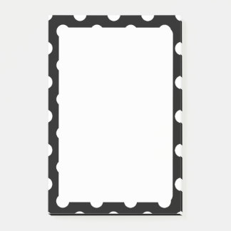 Vita Poka-prickar Post-It®-lappar, Post-it Block