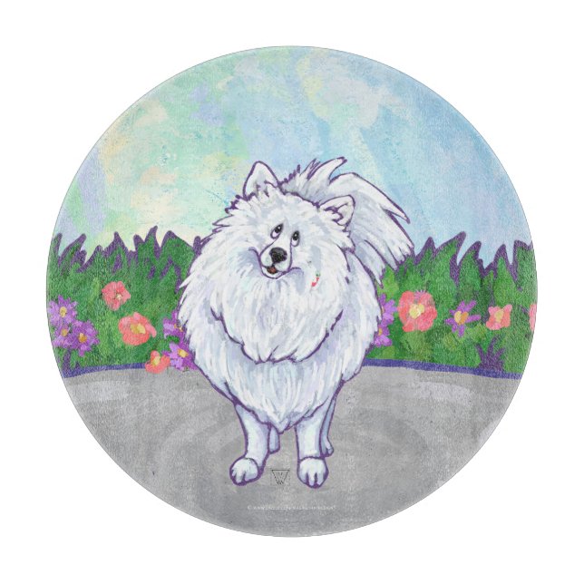 Vita Pommerska gåvor och tillbehör (Framsidan)