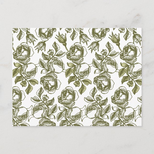 Vita postkort för Anpassningsbarna Guld Tack Vykort (Framsida)