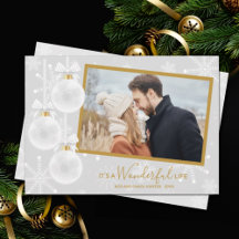 Vita prydnadsföremål - julfoto