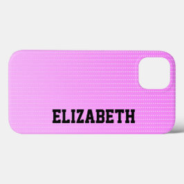 Vita punkter rosa mönster