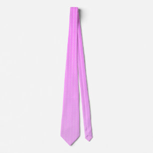Vita punkter rosa mönster slips