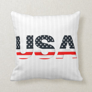 Vita Rand och Brev Kudde