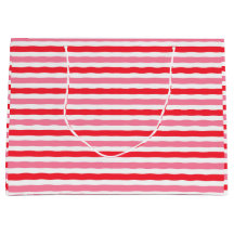 Vita röda rosa ränder bröllopsdusch