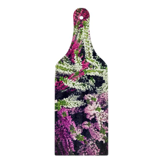 Vita, Rosa och lila blommor (Framsidan)