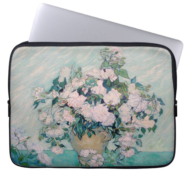 Vita rosor-1890-Vincent van Gogh  Laptop Fodral (Framsidan)