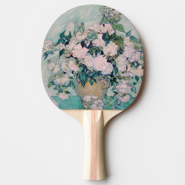 Vita rosor-1890-Vincent van Gogh    Pingisracket (Framsidan)