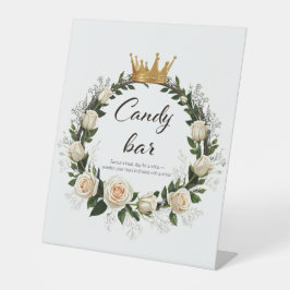 Vita rosor & babysand Candy Bar