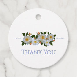 Vita rosor Personliga  Gåvor Etiketter