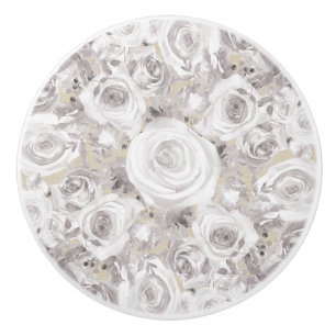 Vita Rustika Vinterrosor Shabby Chic Kraft Knopp