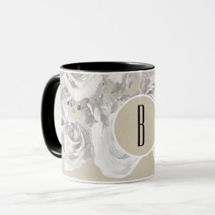 Vita Rustika Vinterrosor Shabby Chic Kraft Mugg