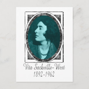Vita Sackville-Väster Vykort