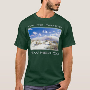 Vita sandnationalparken A New mexico-ökermark T Shirt