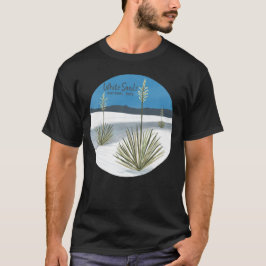 Vita Sands nationalpark New mexico Gypsum Yucca T Shirt