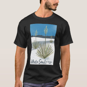 Vita Sands nationalpark New mexico Gypsum Yucca T Shirt