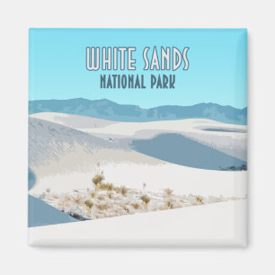 Vita Sands nationalpark New mexico Magnet