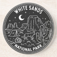 Vita Sands nationalpark New mexico Monoline