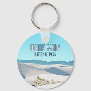 Vita Sands nationalpark New mexico Nyckelring