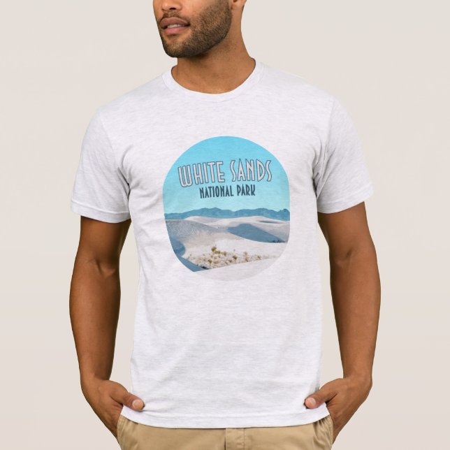 Vita Sands nationalpark New mexico T Shirt (Framsida)