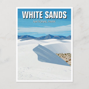 Vita Sands nationalpark New mexico Vykort