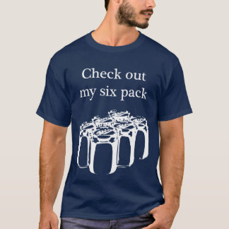 Vita sexpack-grafik t shirt