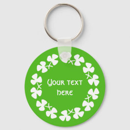 Vita skuggor Gräns Lägg till text Nyckelring