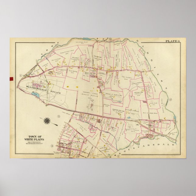 Vita slätter, New York Poster (Framsidan)