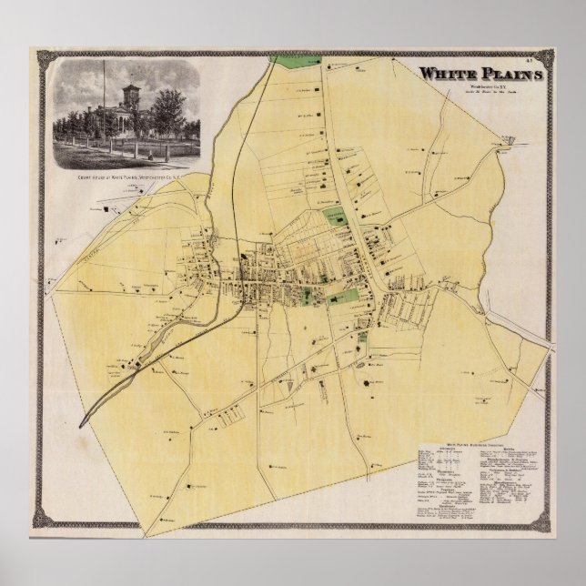 Vita slätter, NY Poster (Framsidan)