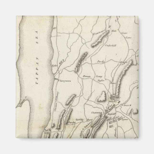 Vita slätter och vapen magnet (Framsidan)